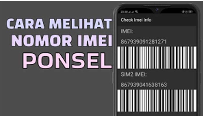 Cara Cek Imei Semua Merk HP