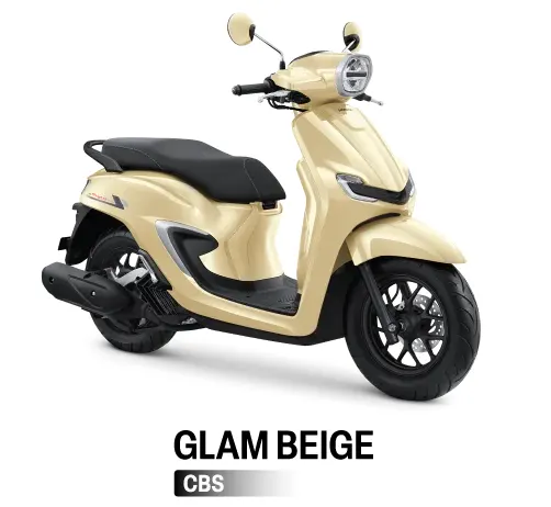 honda stylo 160 glam beige