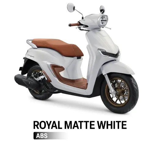 honda stylo 160 royal matte white