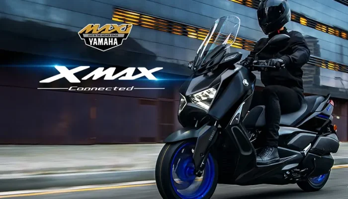 Yamaha XMAX Terbaru: Tampilan Baru dengan Warna Biru Racing