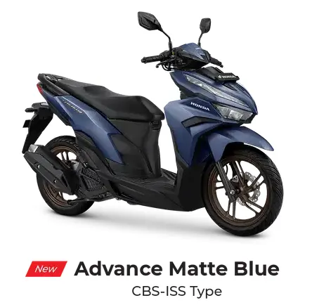 vario 125 advance matte blue