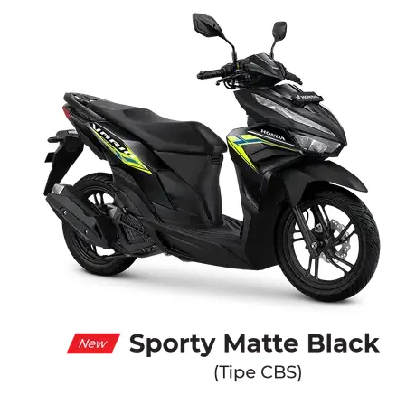 vario 125 sport matte black