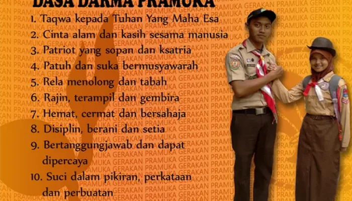 Dasa Dharma Pramuka: Pedoman Moral Dan Etika Menuju Kepribadian Luhur