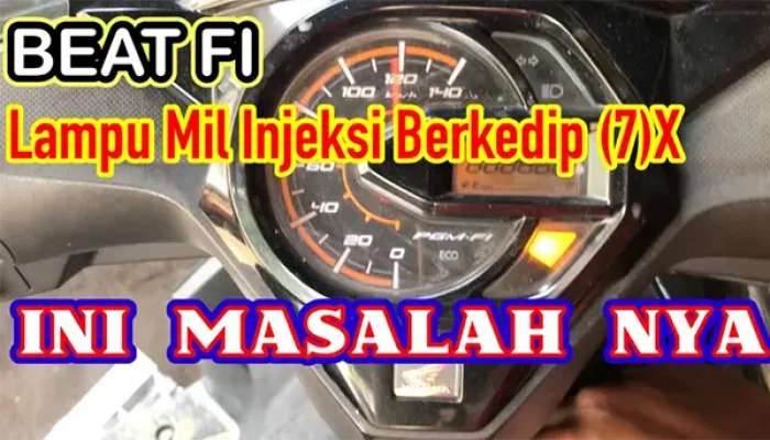Misteri Lampu Injeksi Honda Beat Berkedip: Penyebab Dan Cara Mengatasinya