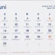 kalender juni 25