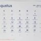 kalender agustus 2025
