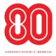 tema hingga logo hut ke 80 ri