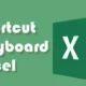 shortcut excel