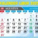 kalender agustus 2025