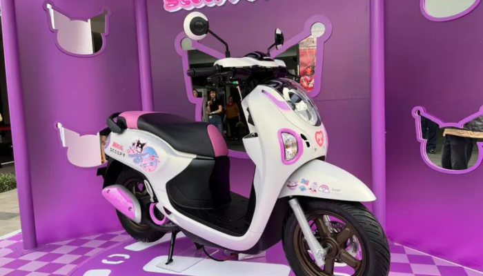 Honda Scoopy Kuromi Limited Edition Resmi Hadir: Desain Lucu, Gaya Makin Kece!