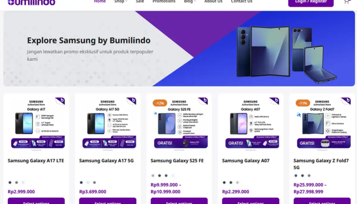 Bumilindo, Official Partner Samsung Indonesia yang Terpercaya
