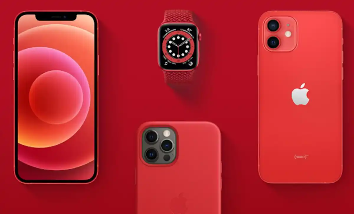 warna merah untuk iphone