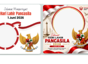 Link Download Twibbon Hari Lahir Pancasila 2026, Cocok untuk Foto Profil dan Media Sosial