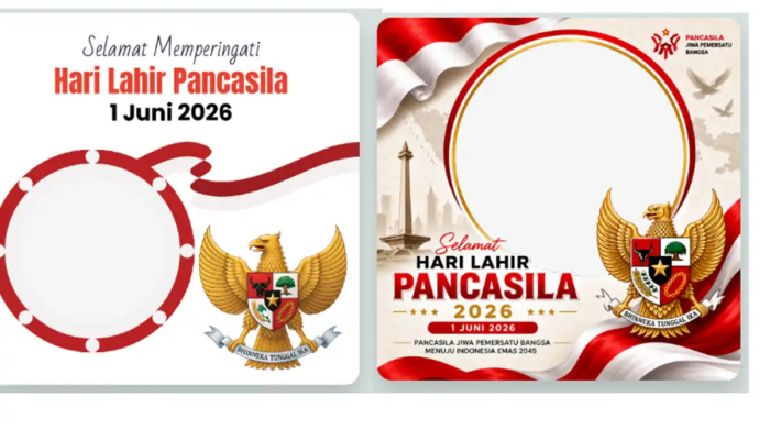 Link Download Twibbon Hari Lahir Pancasila 2026, Cocok untuk Foto Profil dan Media Sosial