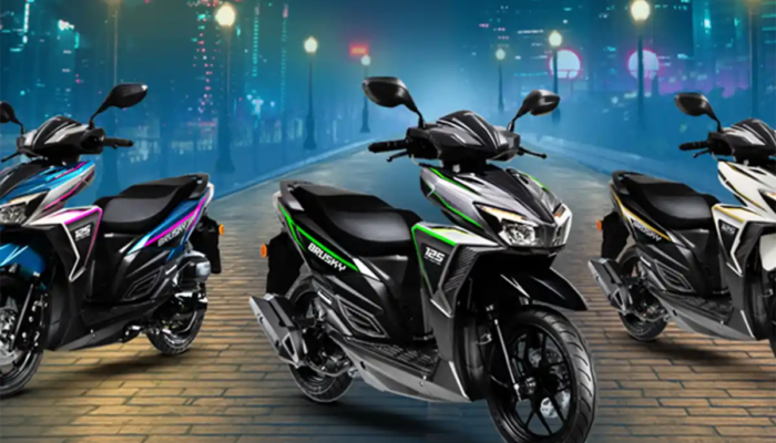 Spesifikasi Kawasaki Brusky 125, Skutik Baru Penantang Honda Vario