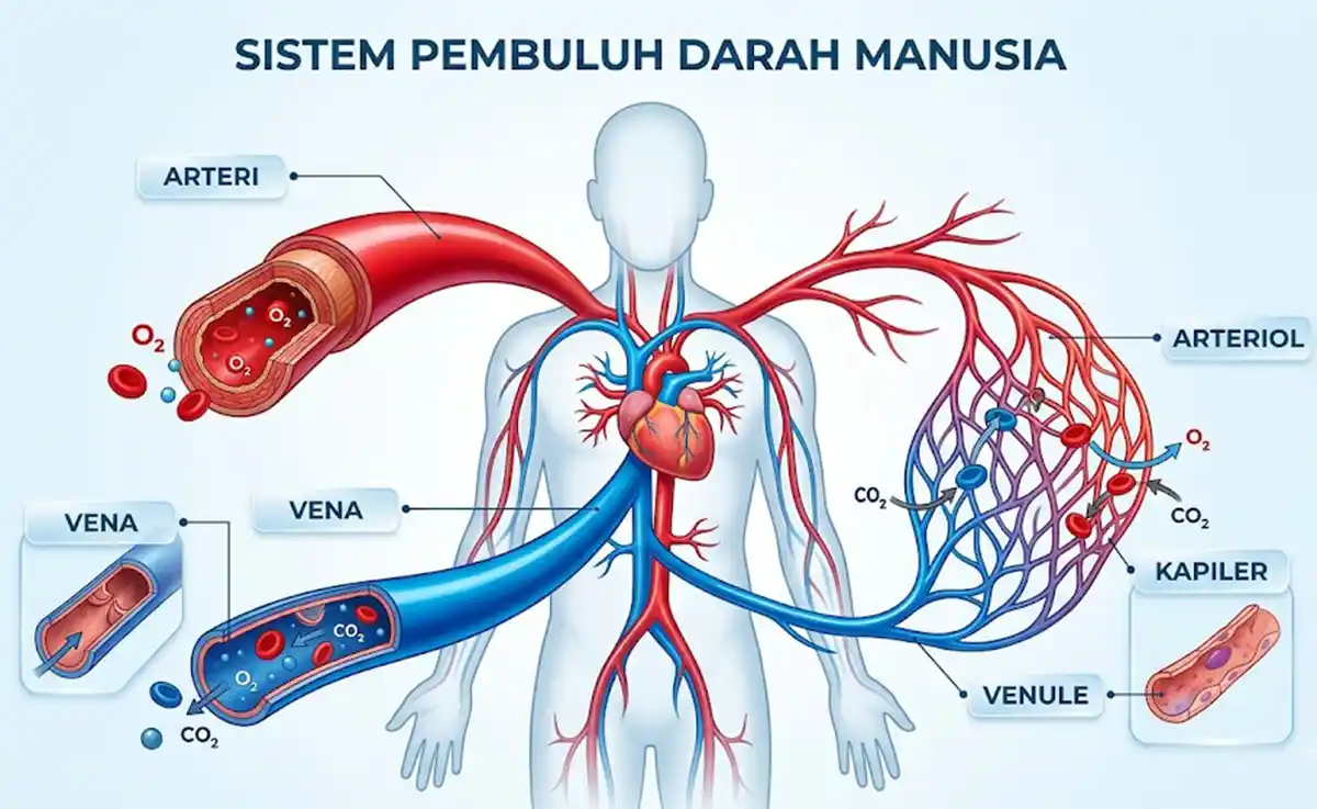 sistem pembulu darah manusia