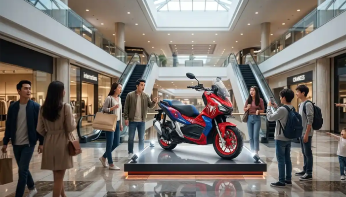 Honda ADV 160 Edisi Spider-Man Resmi Meluncur, Cuma 300 Unit, Siap Jadi Incaran Kolektor!