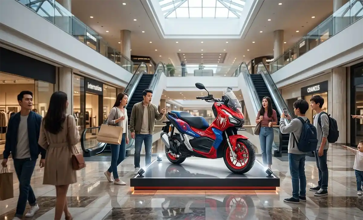 Honda ADV 160 Edisi Spider-Man